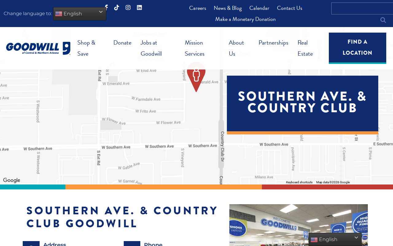Goodwill website preview