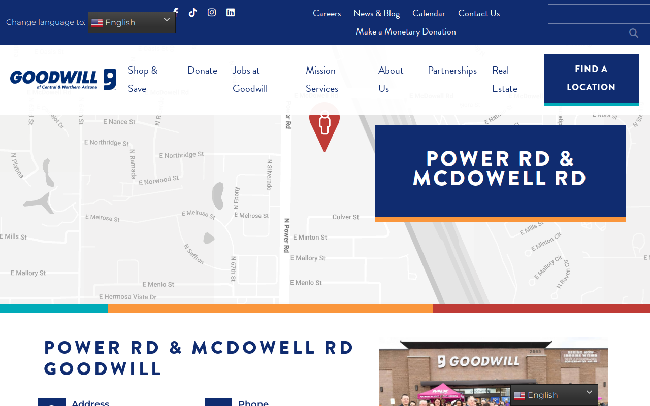 Goodwill website preview