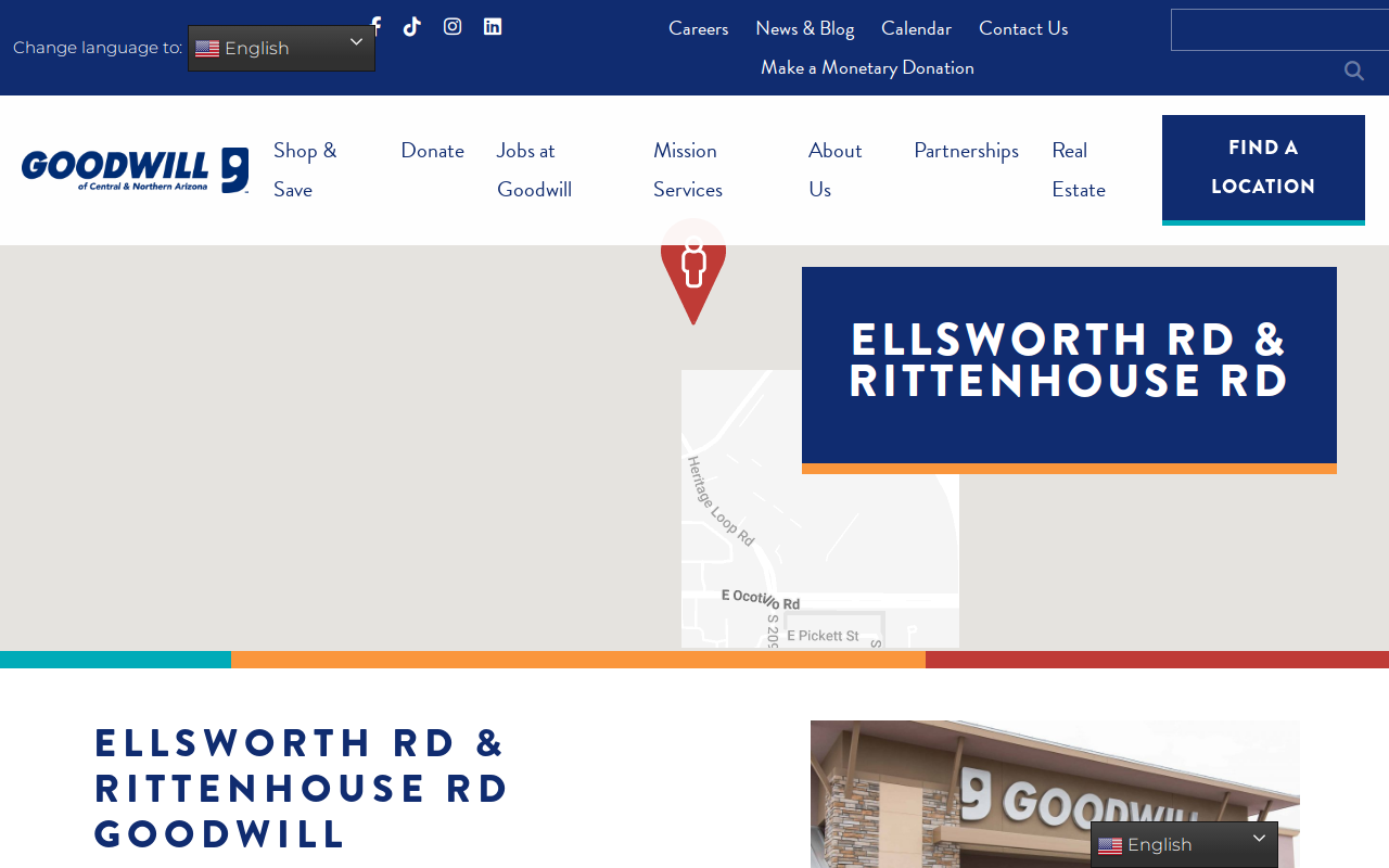 Goodwill website preview