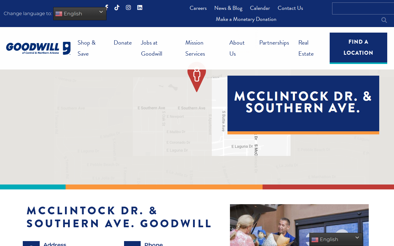 Goodwill website preview