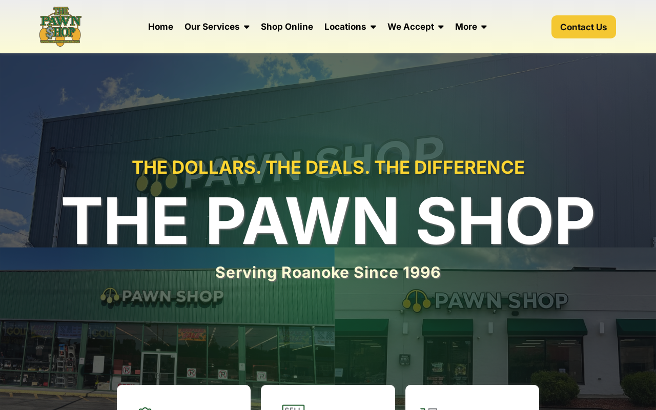 The Pawn Shop website preview