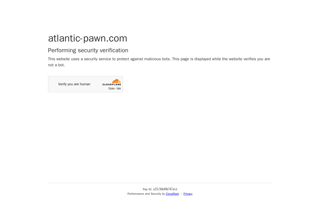 Atlantic Pawn website preview