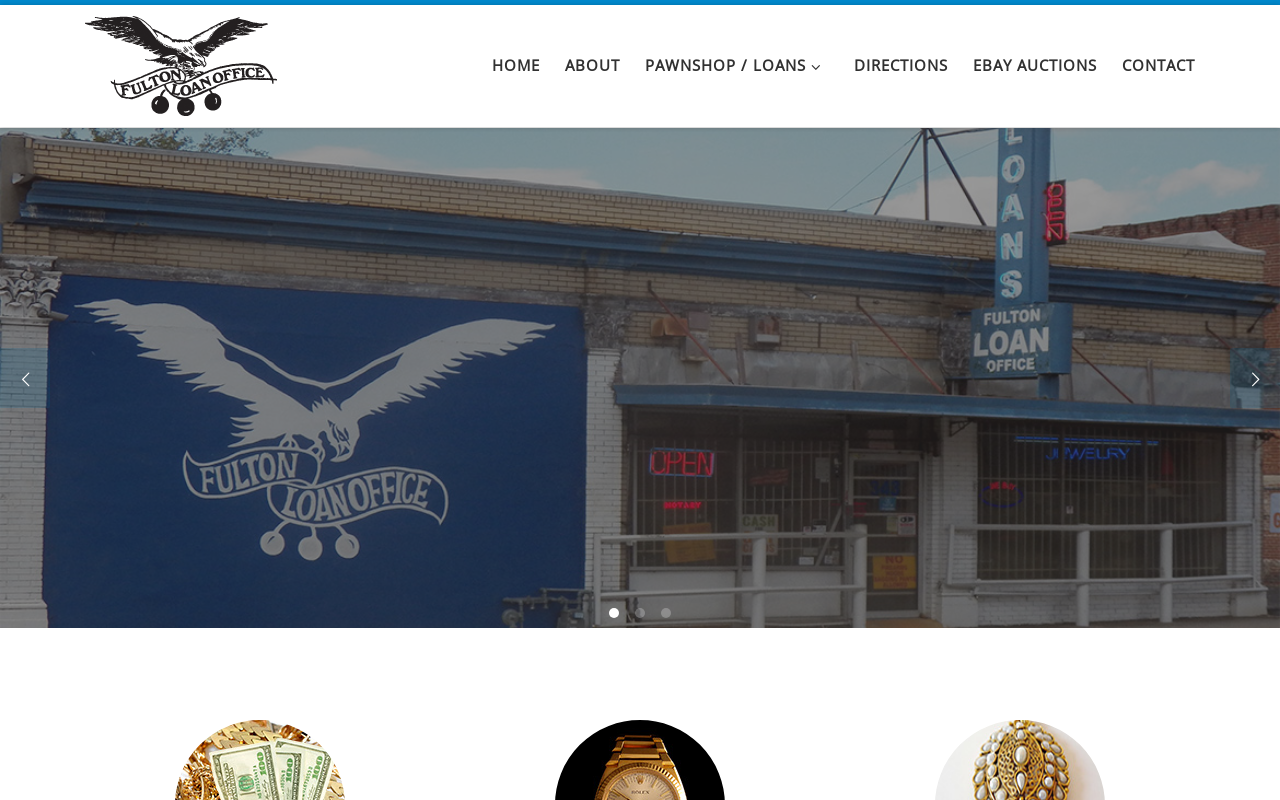Fulton Loan Office website preview