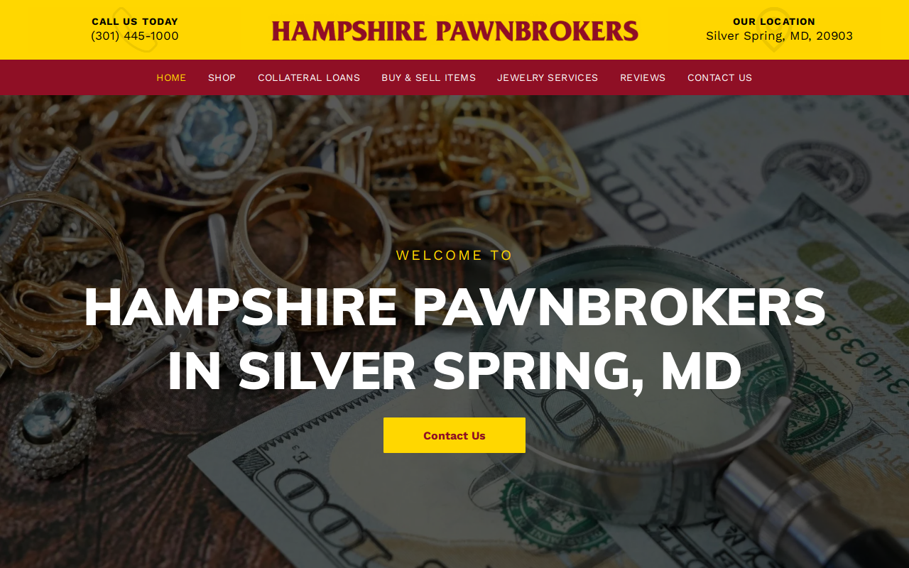 Hampshire Pawnbrokers website preview