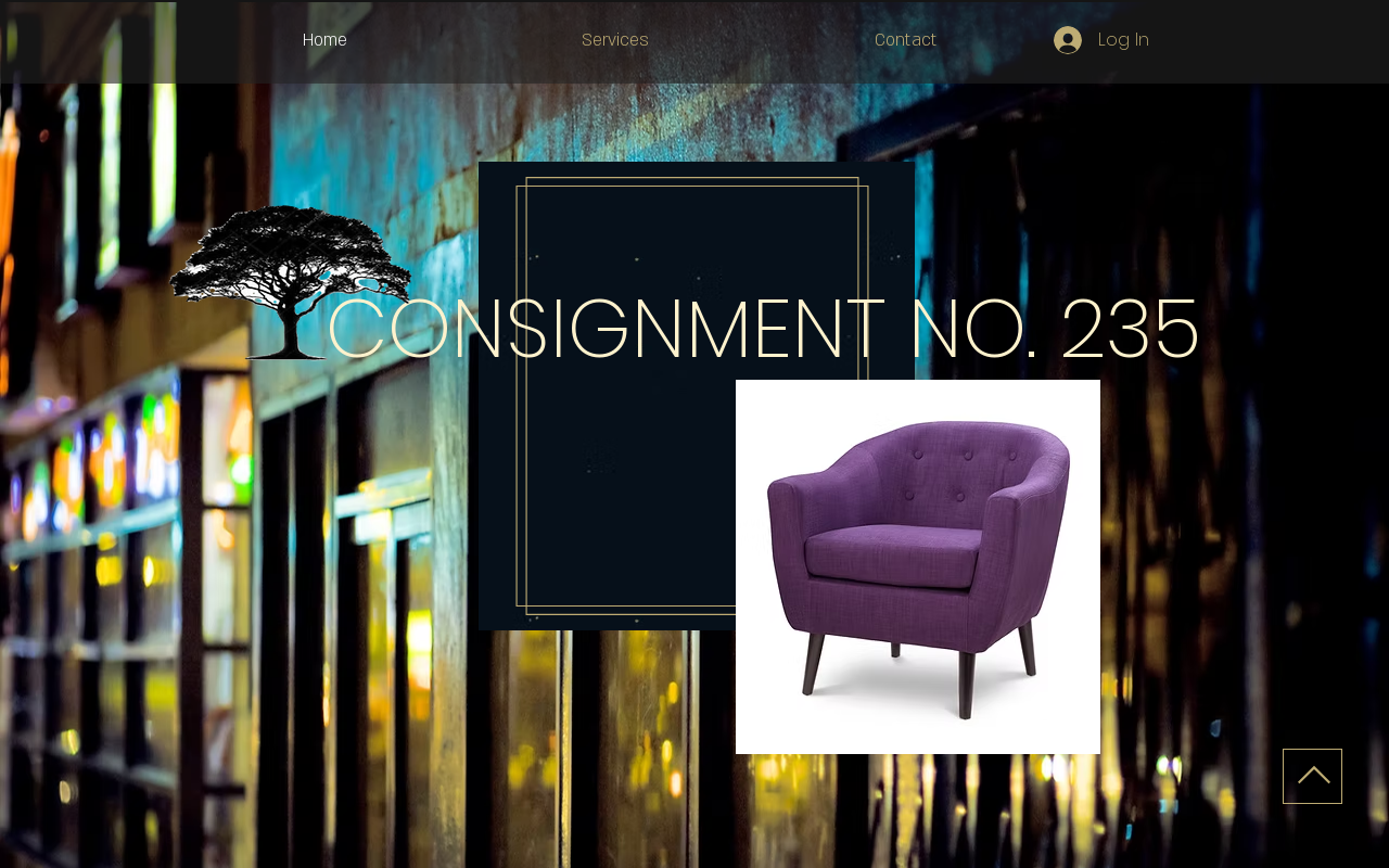 Consignment No. 235 website preview