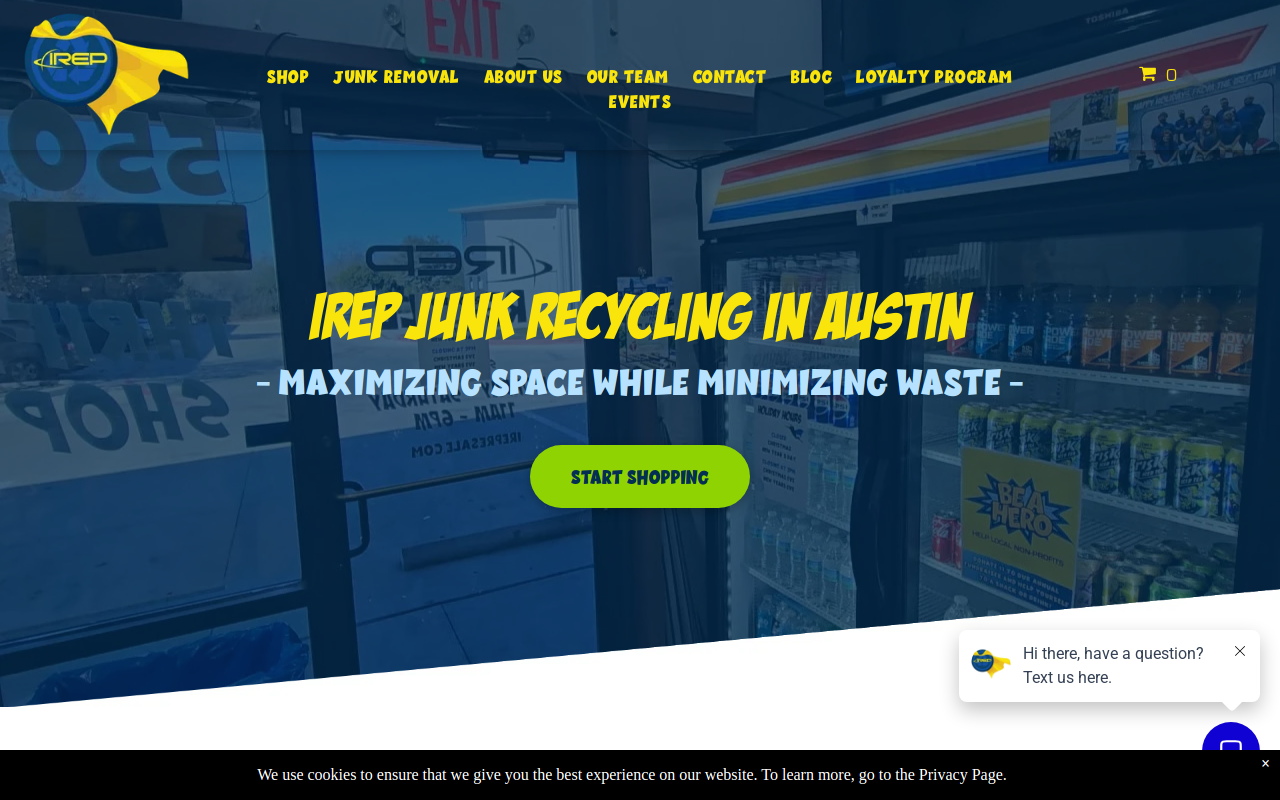 IREP Resale website preview