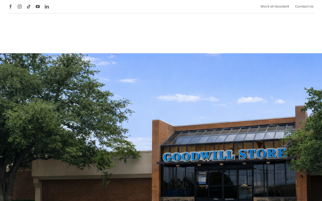 Goodwill website preview