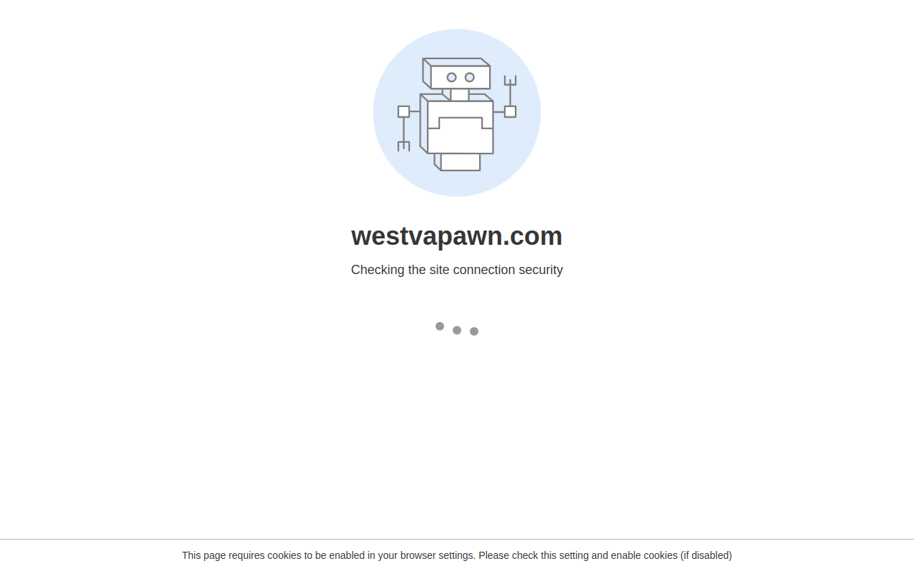 WV Jewerly and Loan website preview