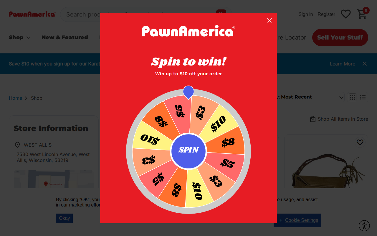 Pawn America website preview