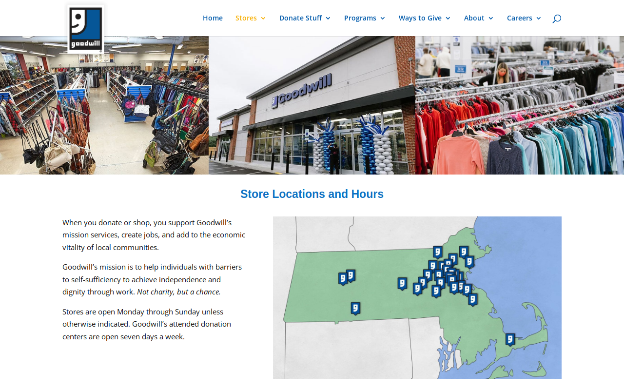 Goodwill website preview