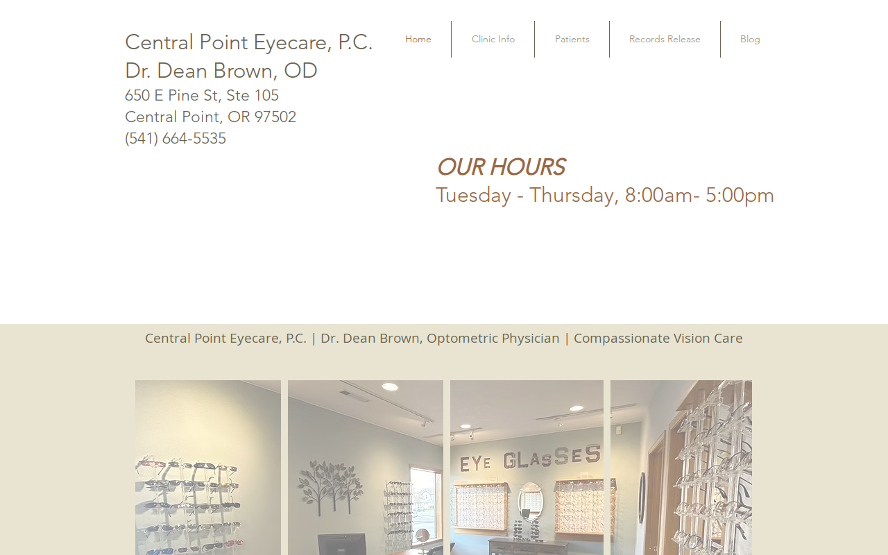 Central Point Pawn website preview