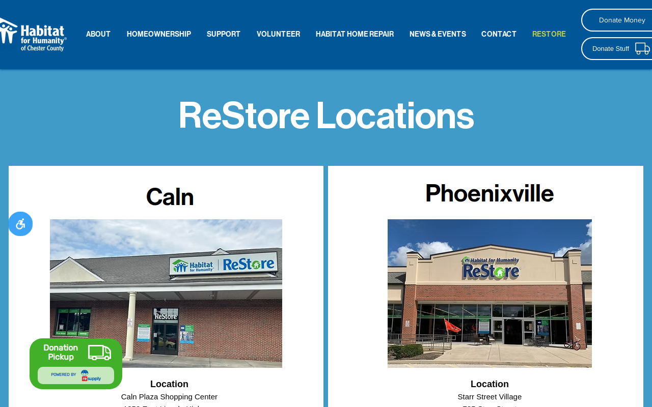 Habitat for Humanity ReStore website preview