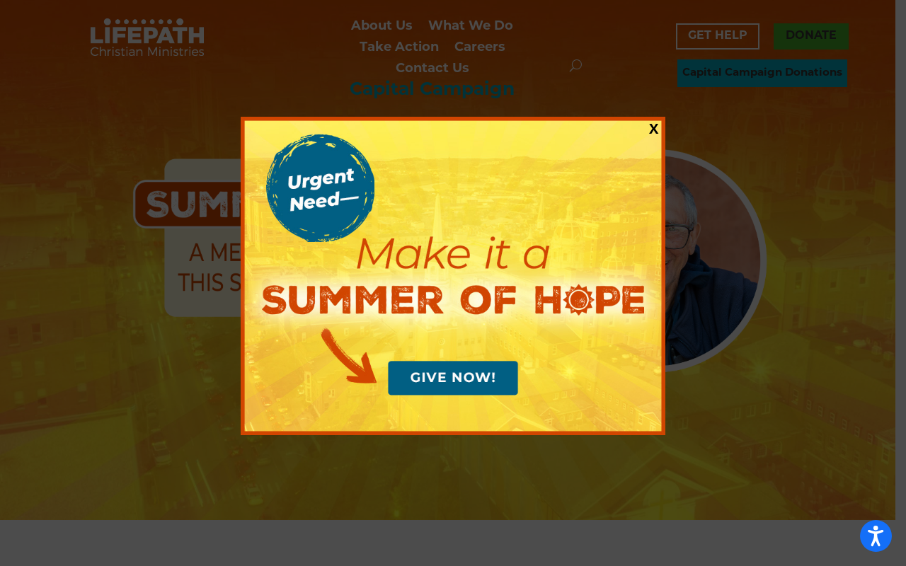 LifePath Thrift Store website preview