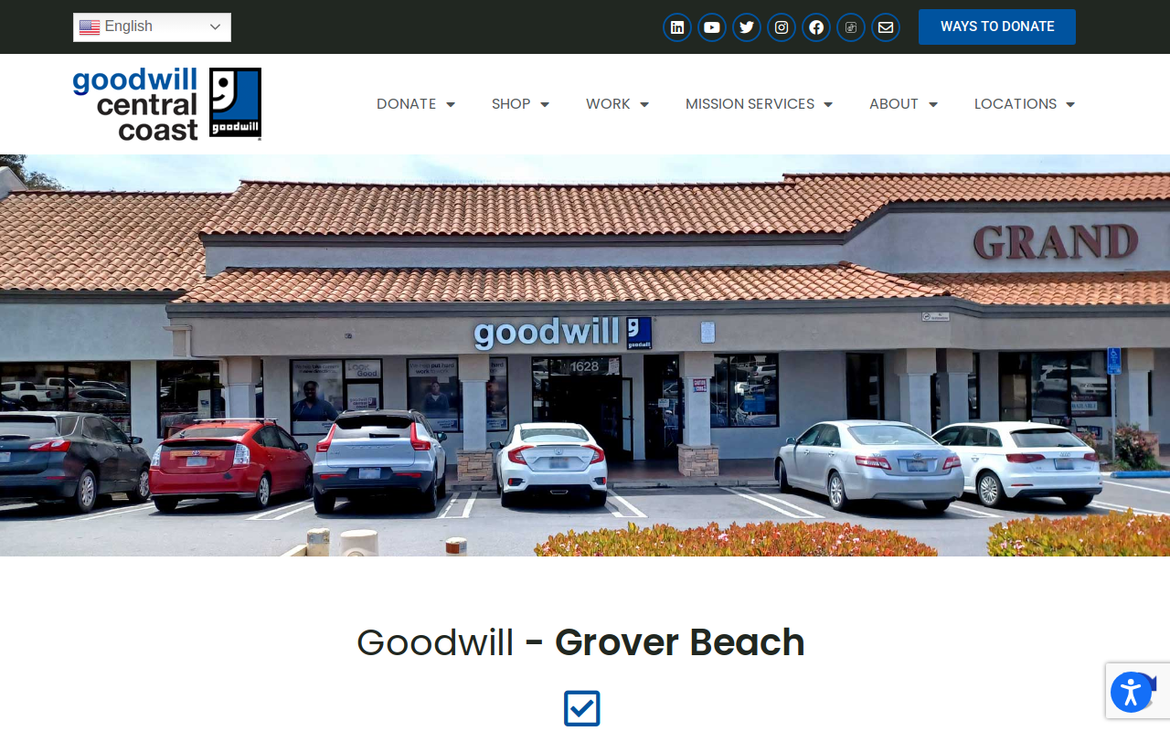 Goodwill website preview