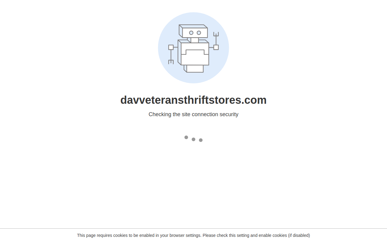 DAV Veterans Thrift Store website preview