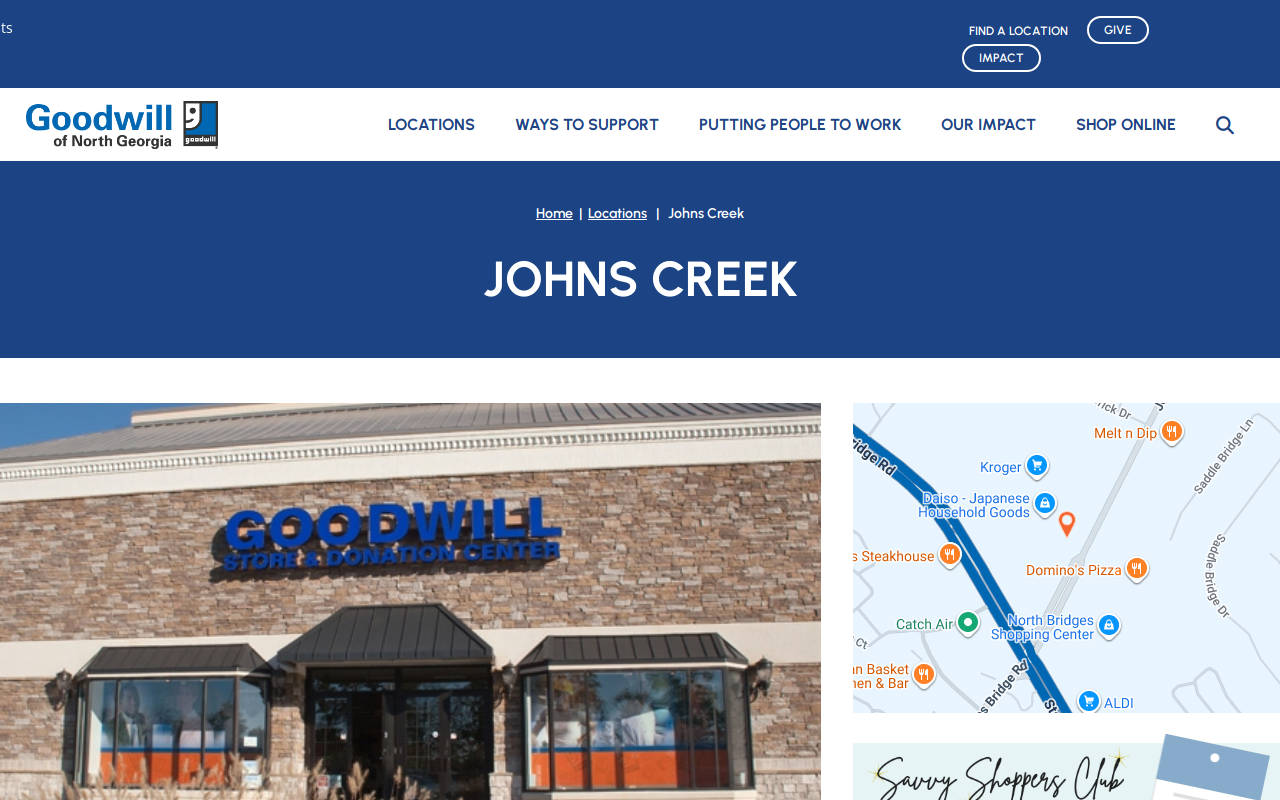 Goodwill website preview