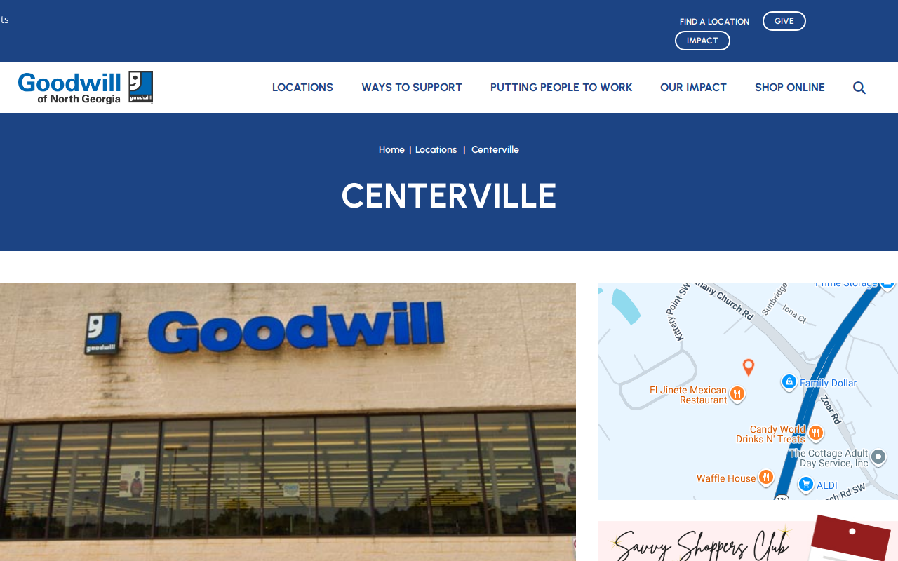 Goodwill website preview