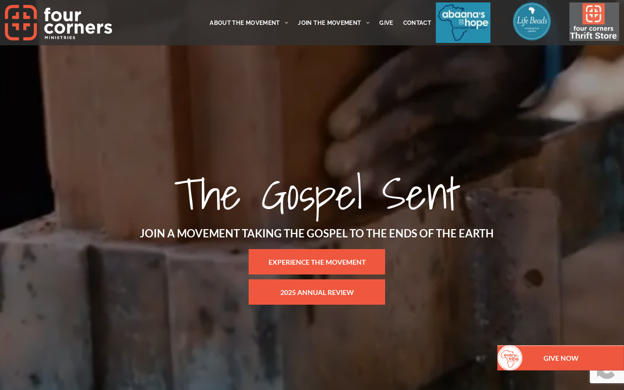 Four Corners Thrift Store website preview