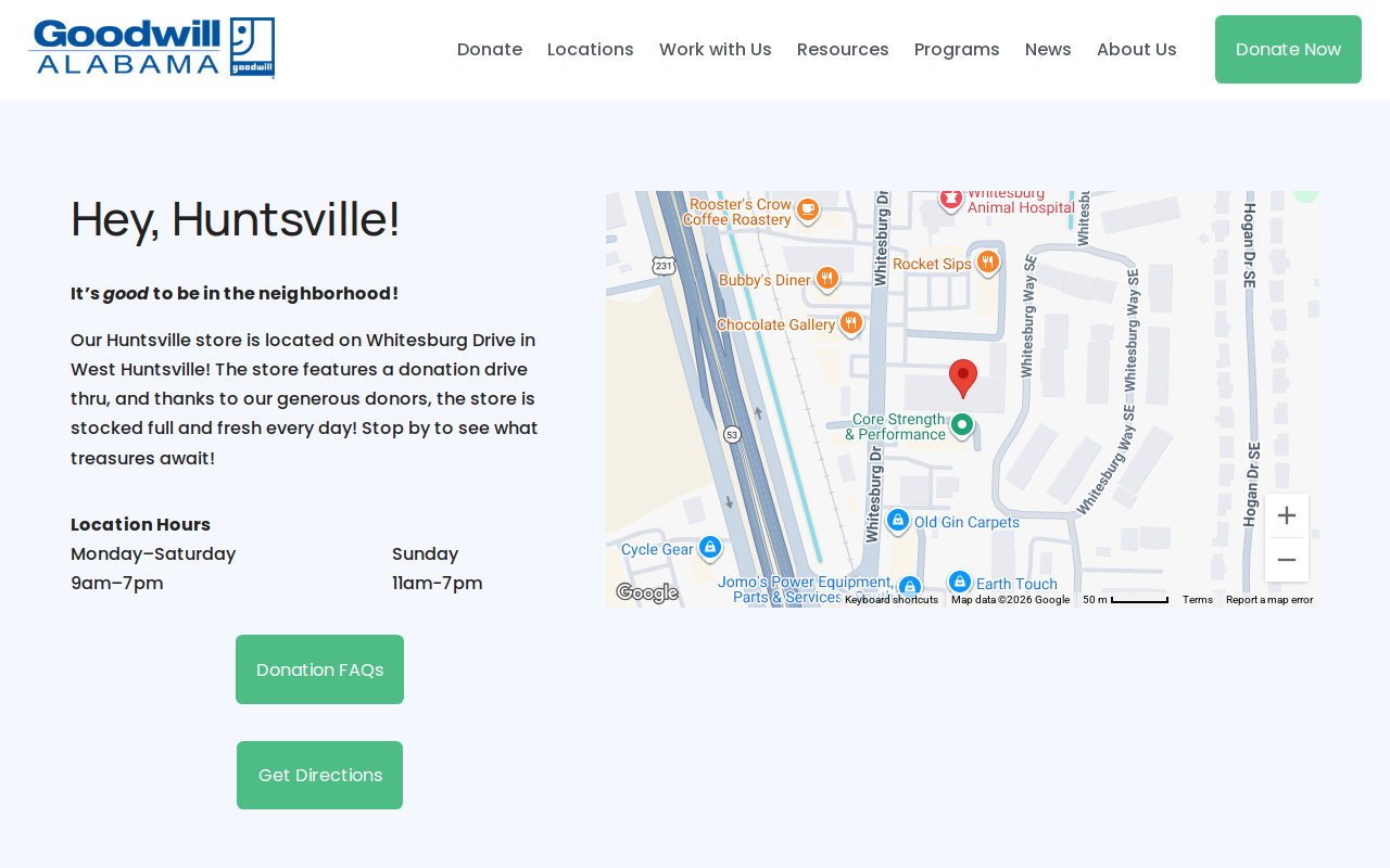 Goodwill website preview
