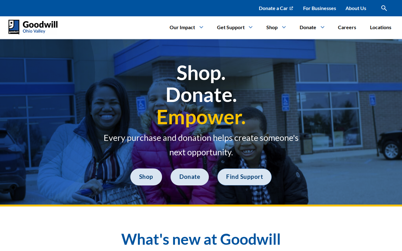 Goodwill website preview