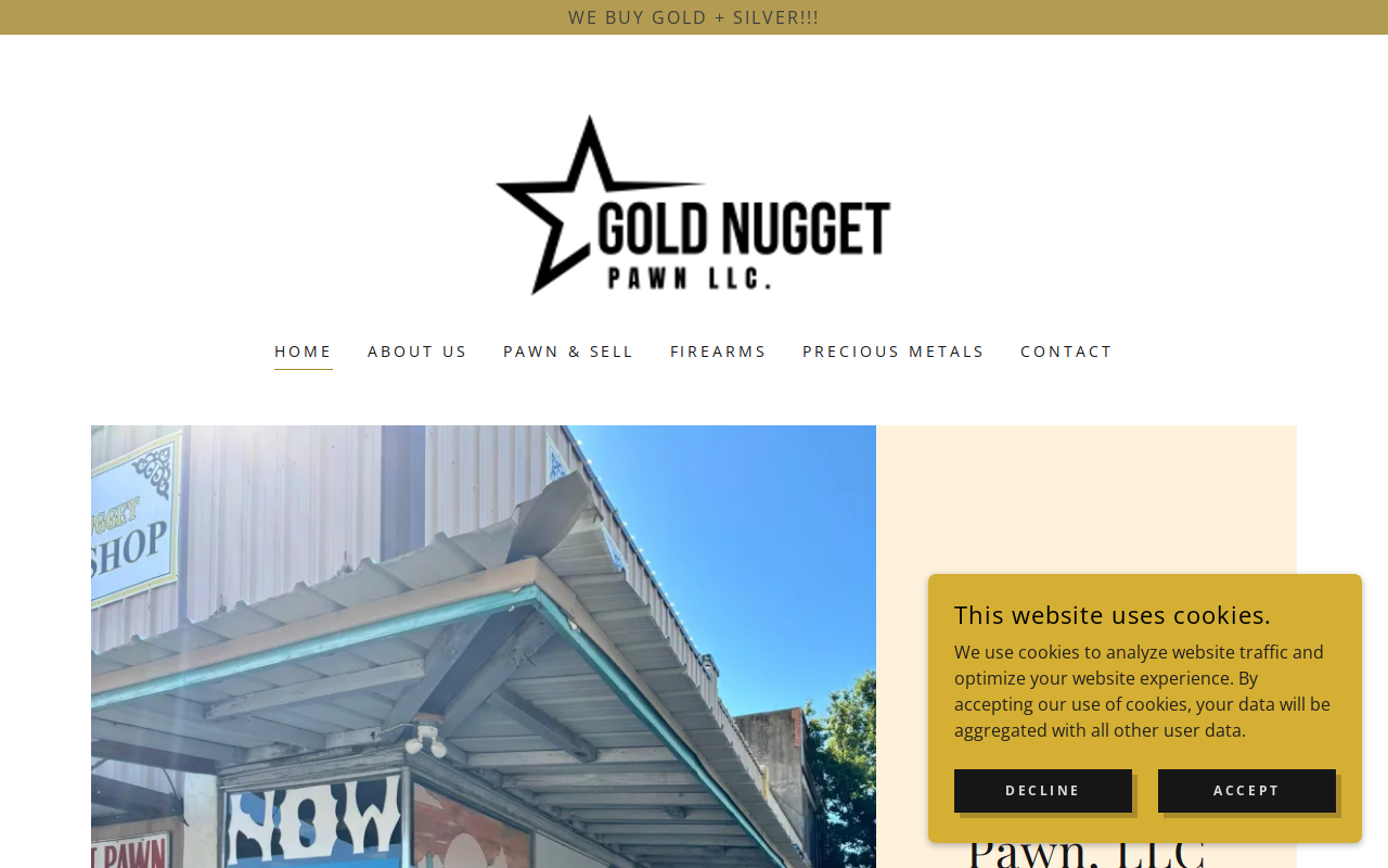 Gold Nugget Pawn website preview