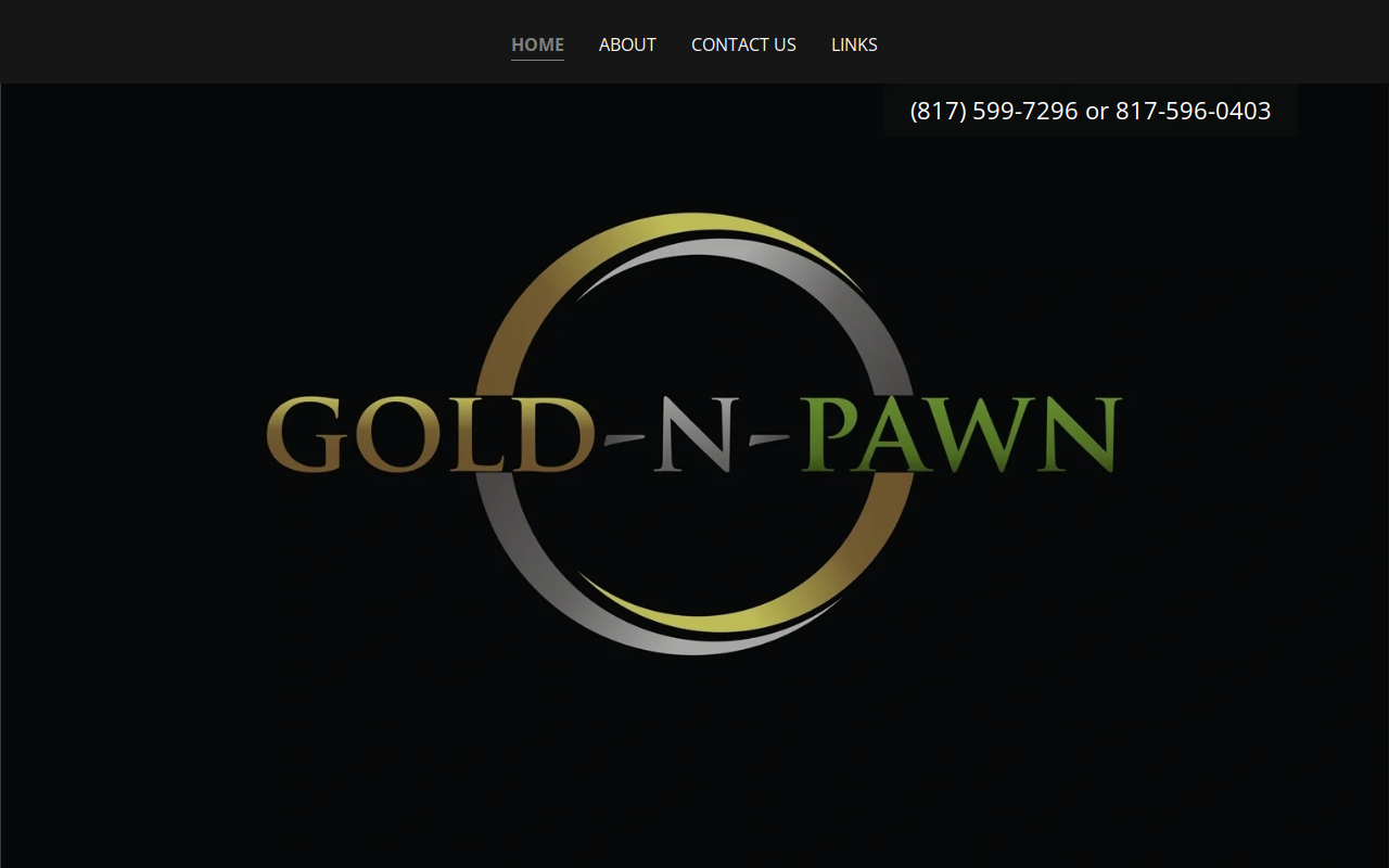 Gold-N-Pawn website preview