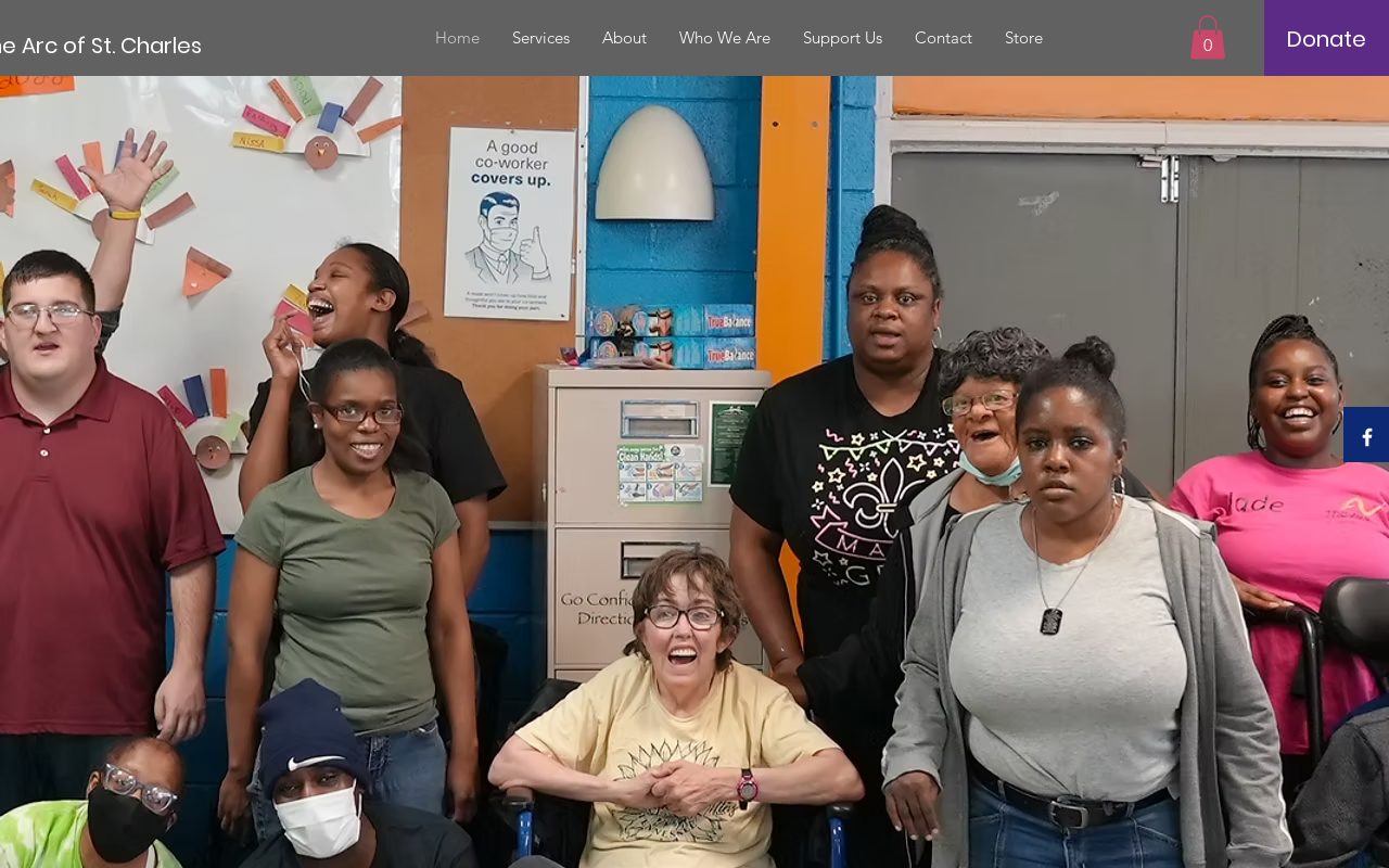 Cajun Village Thrift Store website preview