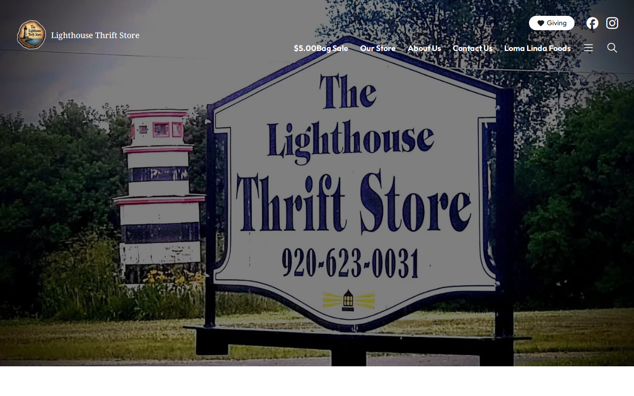 The Lighthouse website preview