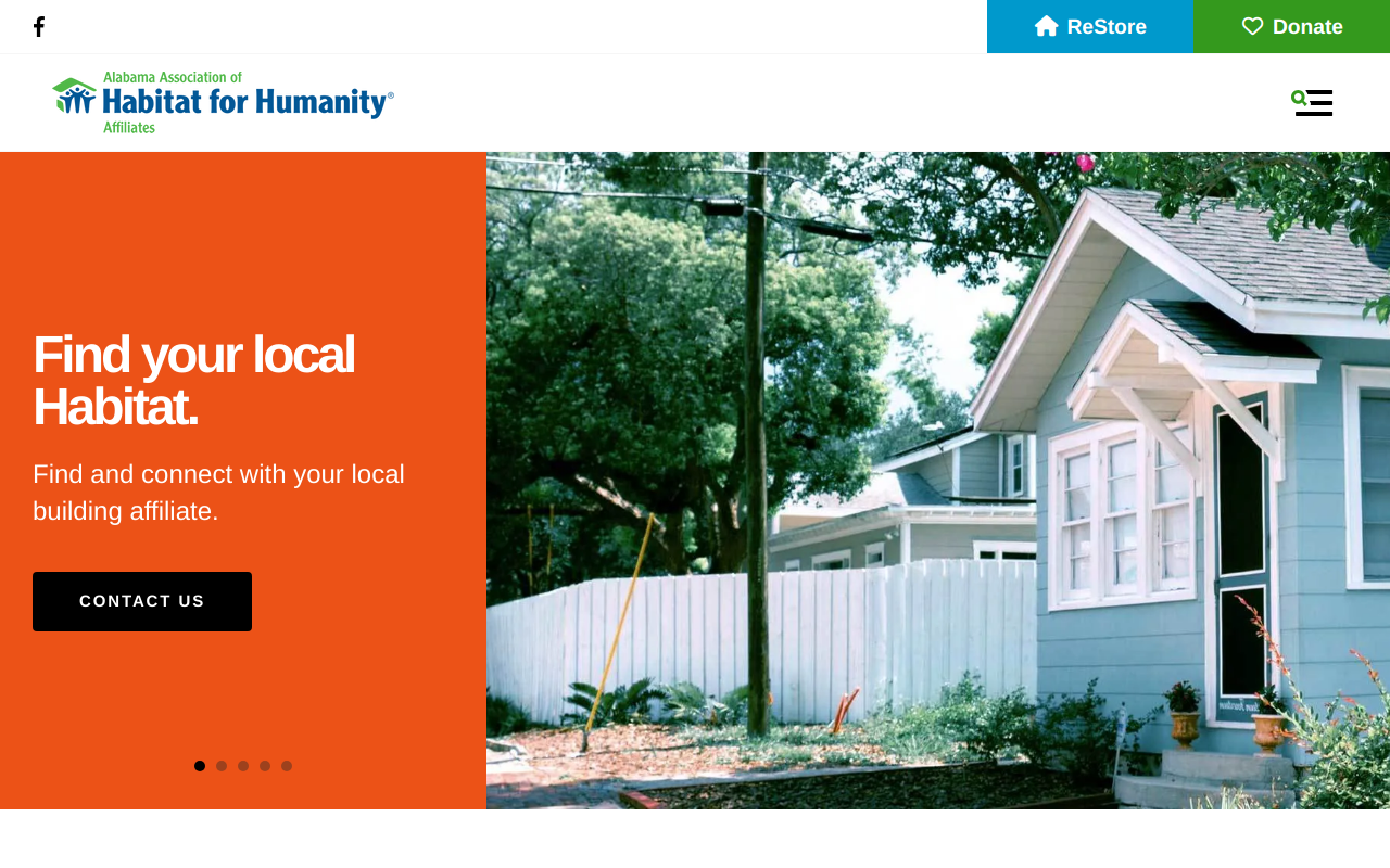 Auburn Opelika Habitat for Humanity ReStore website preview