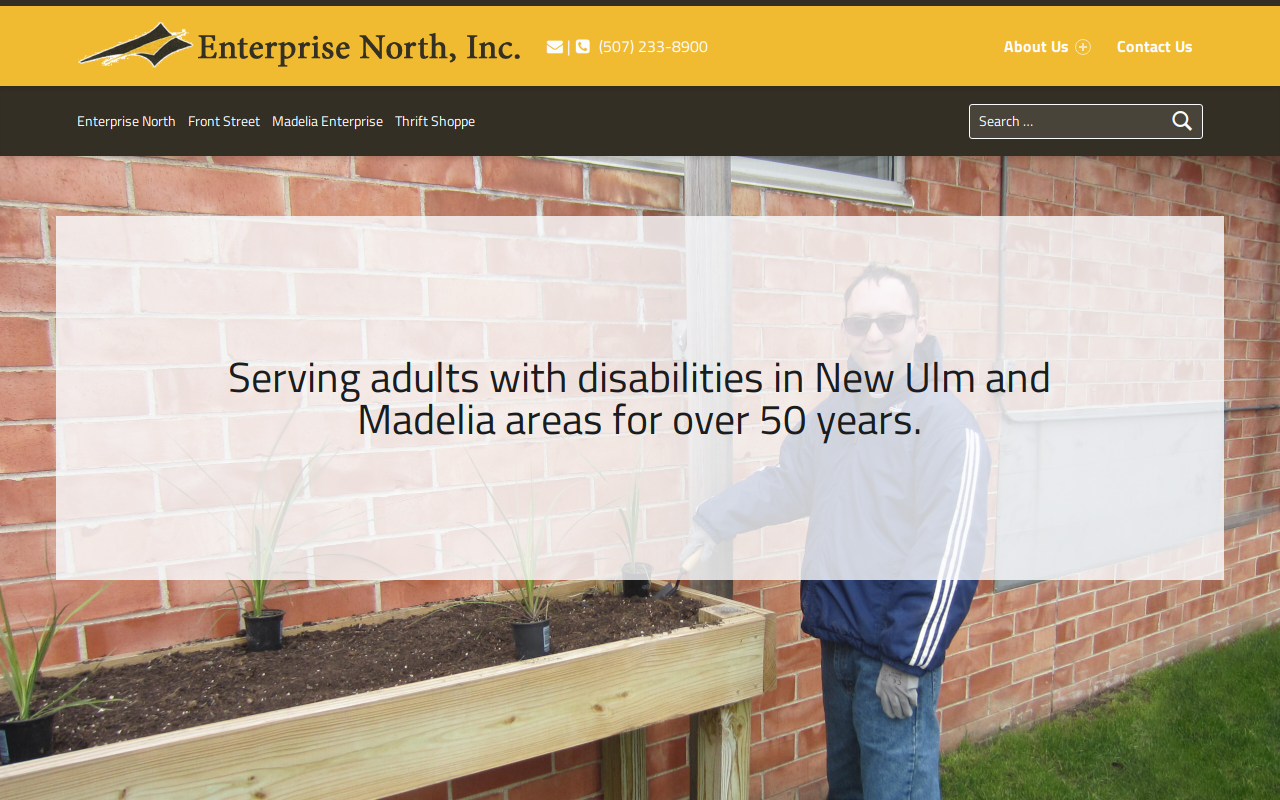 Enterprise Thrift Shoppe website preview