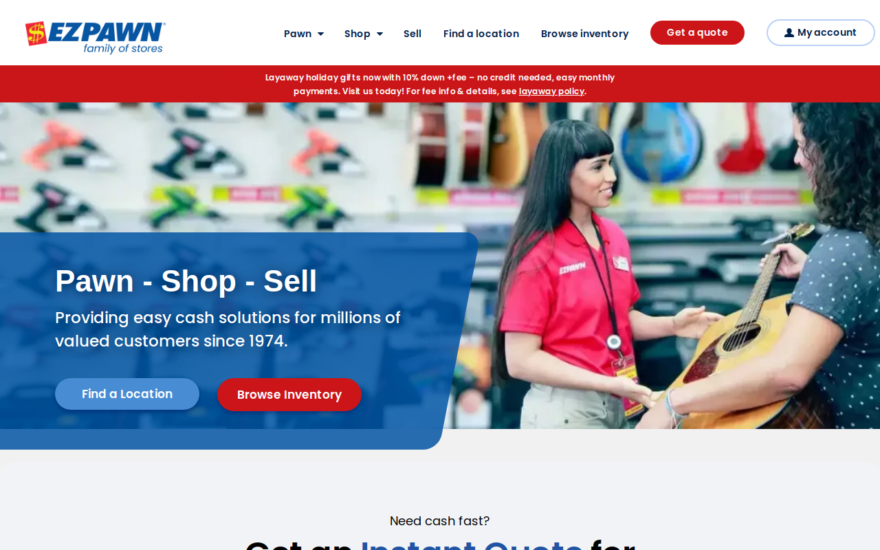 Max It Pawn (9432 Lyndale Avenue South, Bloomington) website preview