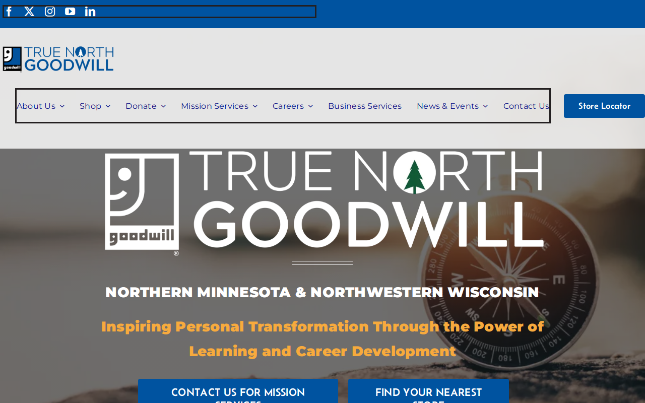 Goodwill website preview