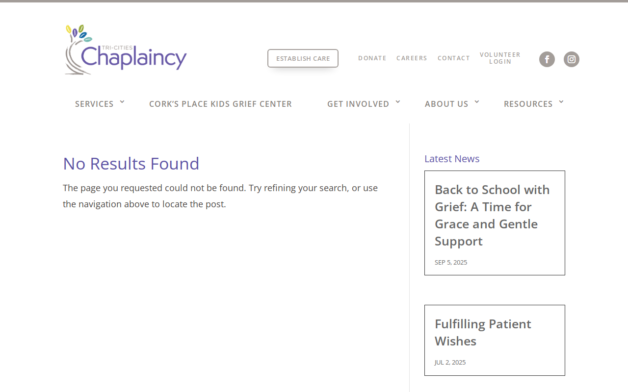Chaplaincy Repeat Boutique website preview