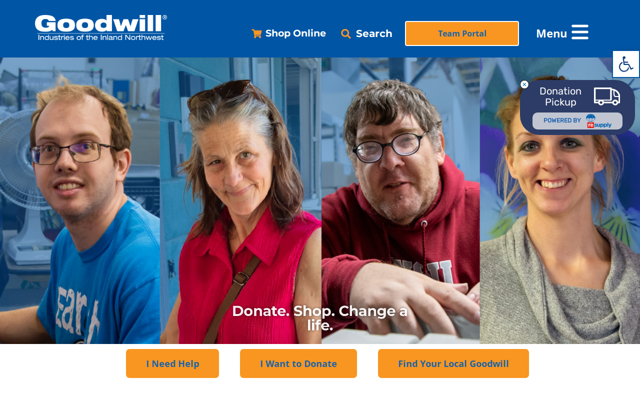 Goodwill website preview
