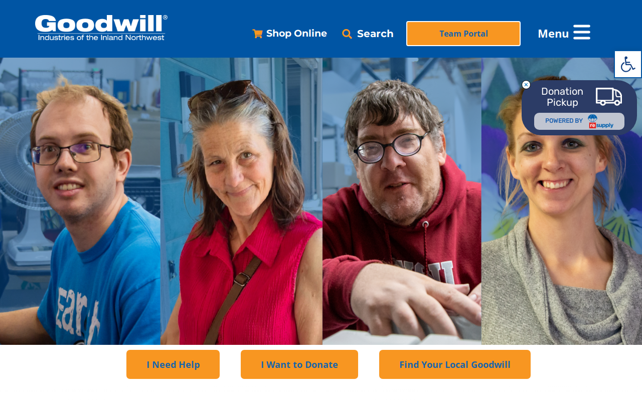 Goodwill website preview
