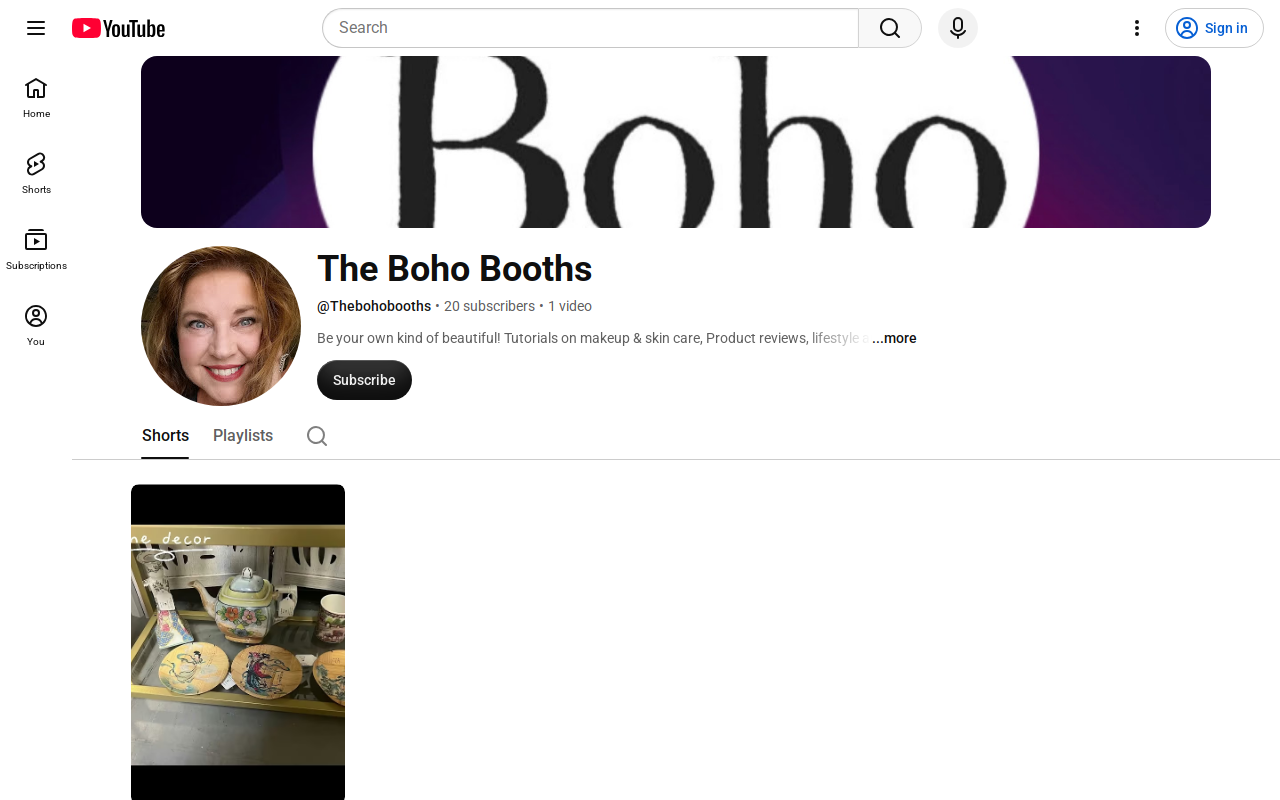 The Boho Bear website preview