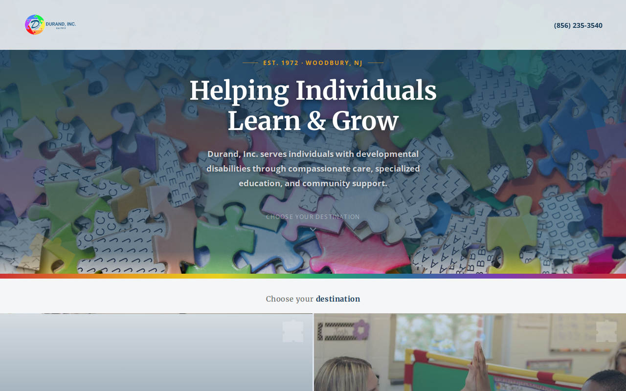 Durand Thrift Store website preview