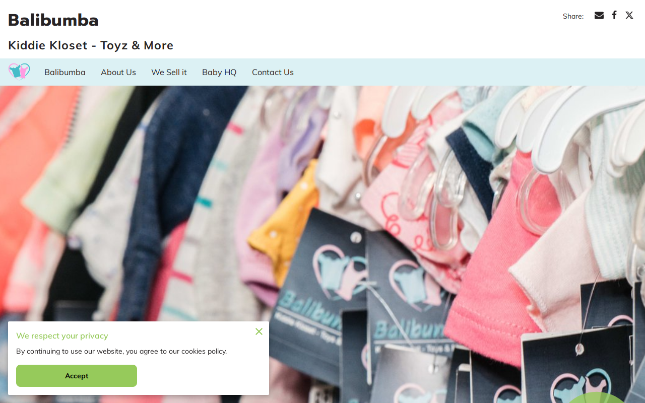 Balibumba website preview