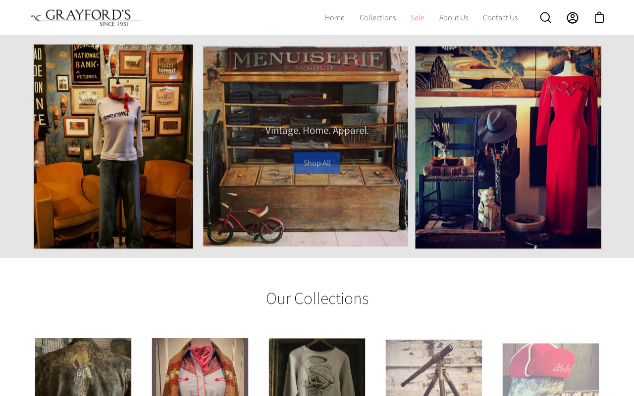 Grayford's website preview