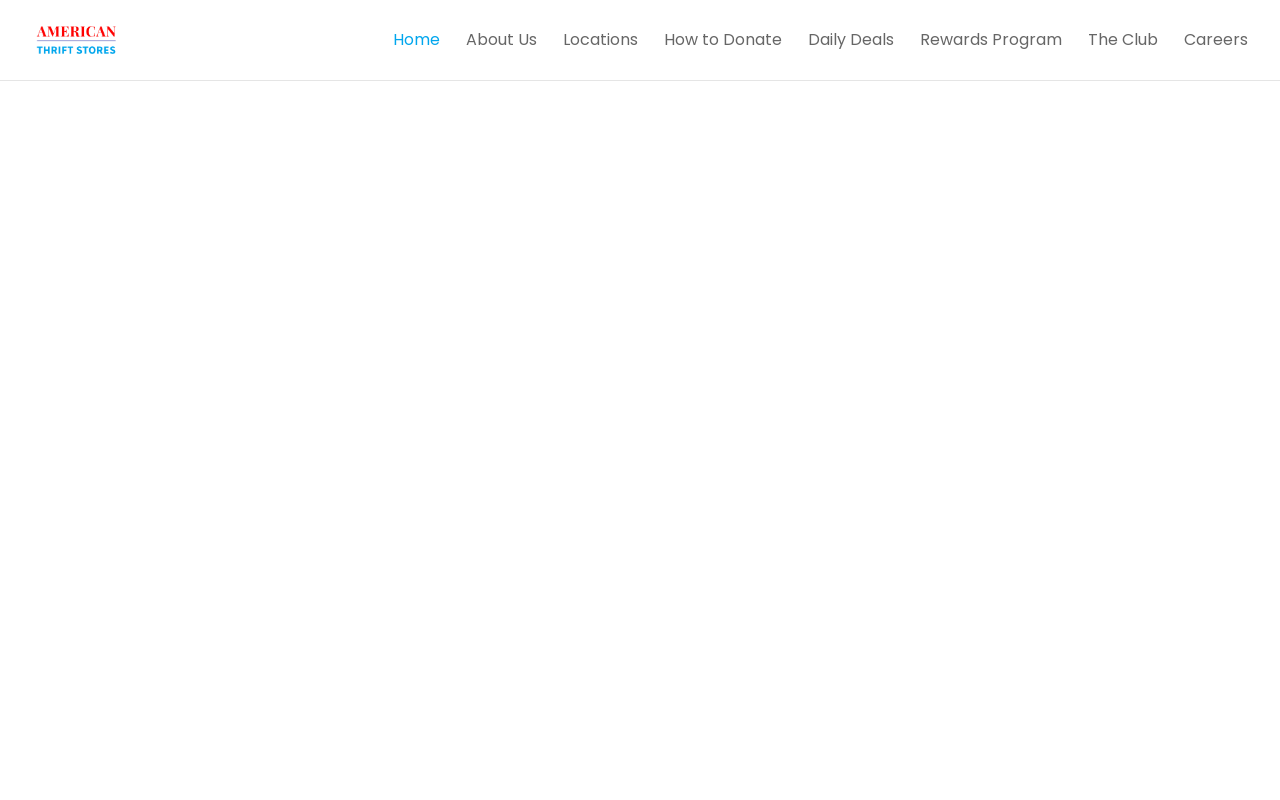 American Thrift Store website preview