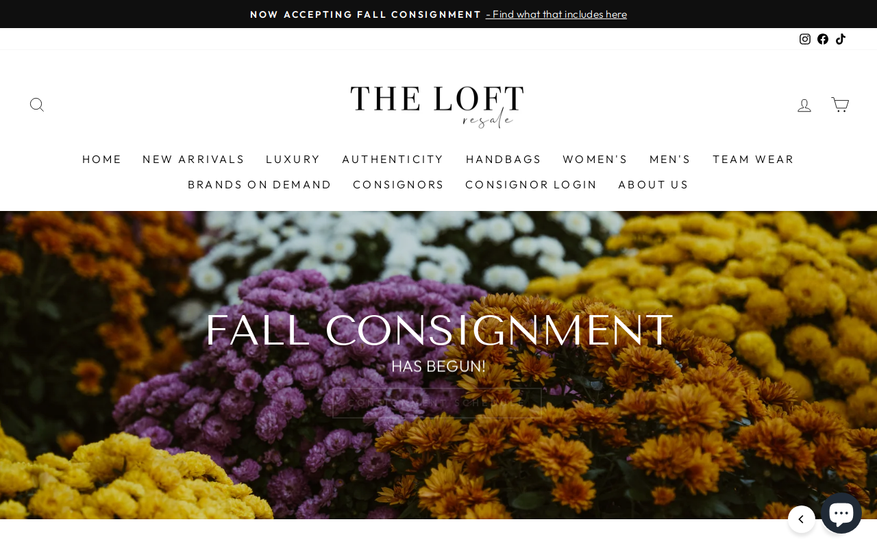 The Loft Resale website preview
