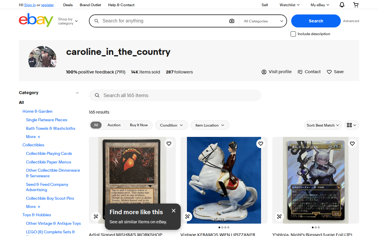 Caroline In The Country website preview