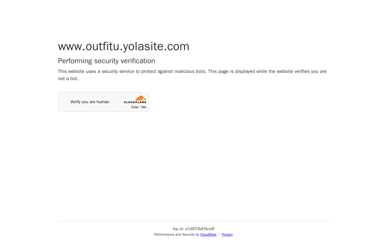 Out Fit U! website preview