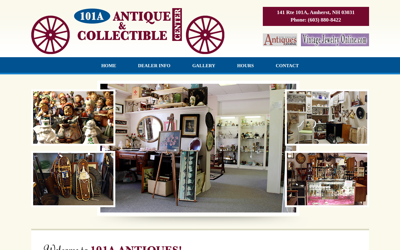 Lucky Dog Thrift Shop website preview
