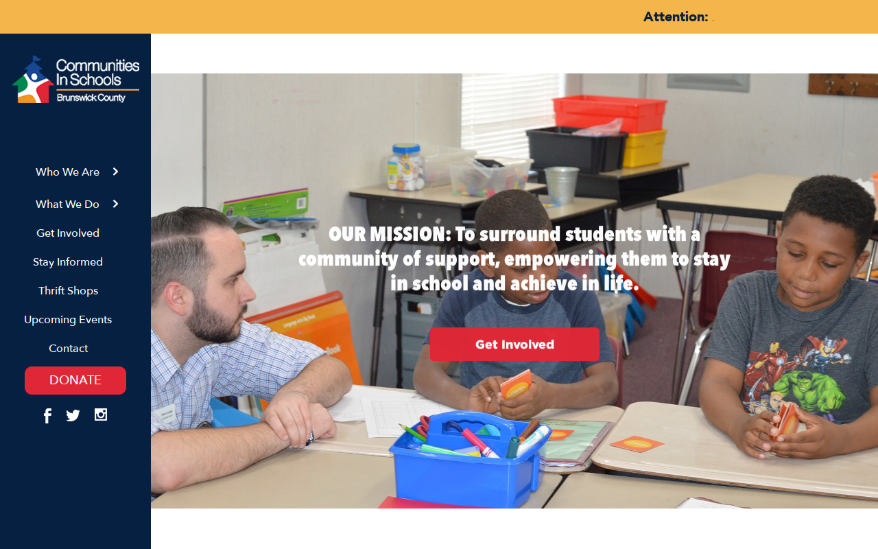 Bsl Cis Thrift Shop website preview