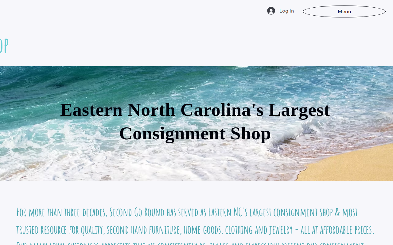 Second Go-Round Consignment website preview