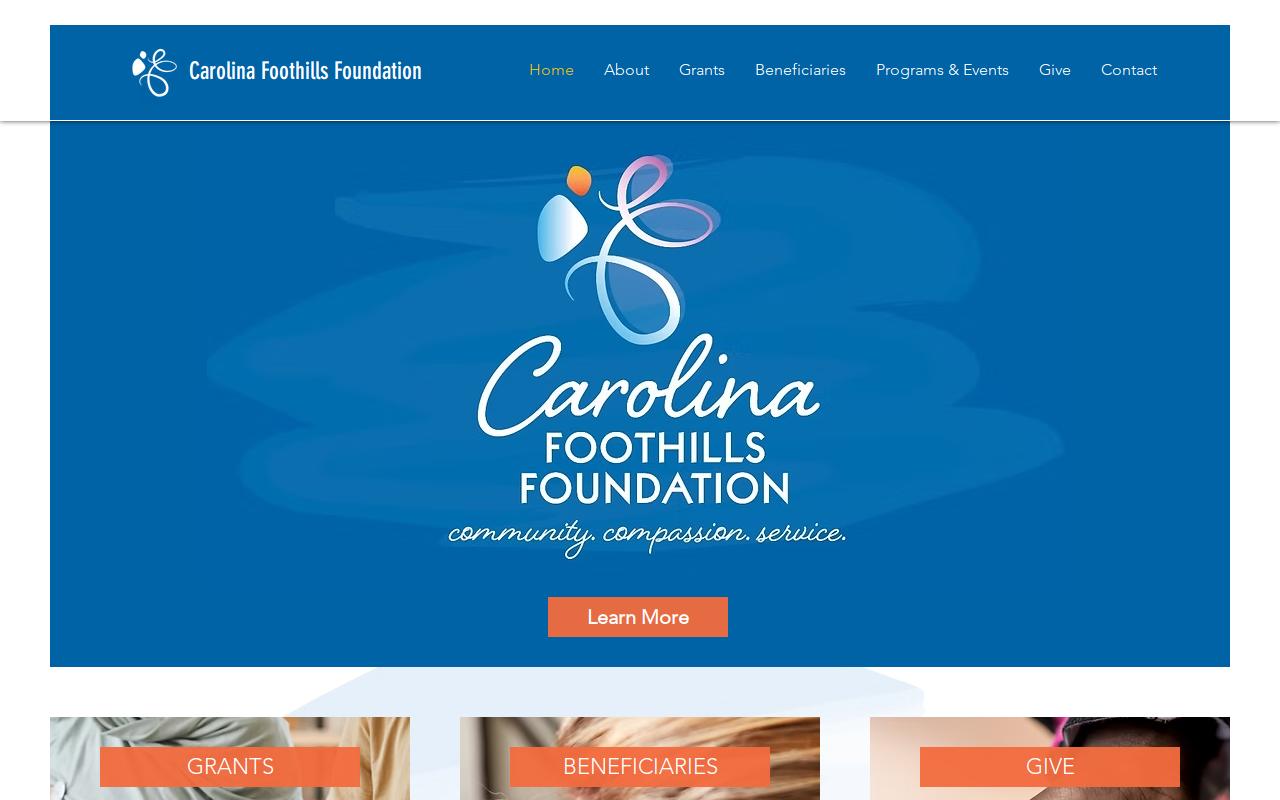 Carolina Foothills Eldercare Resale Shop website preview