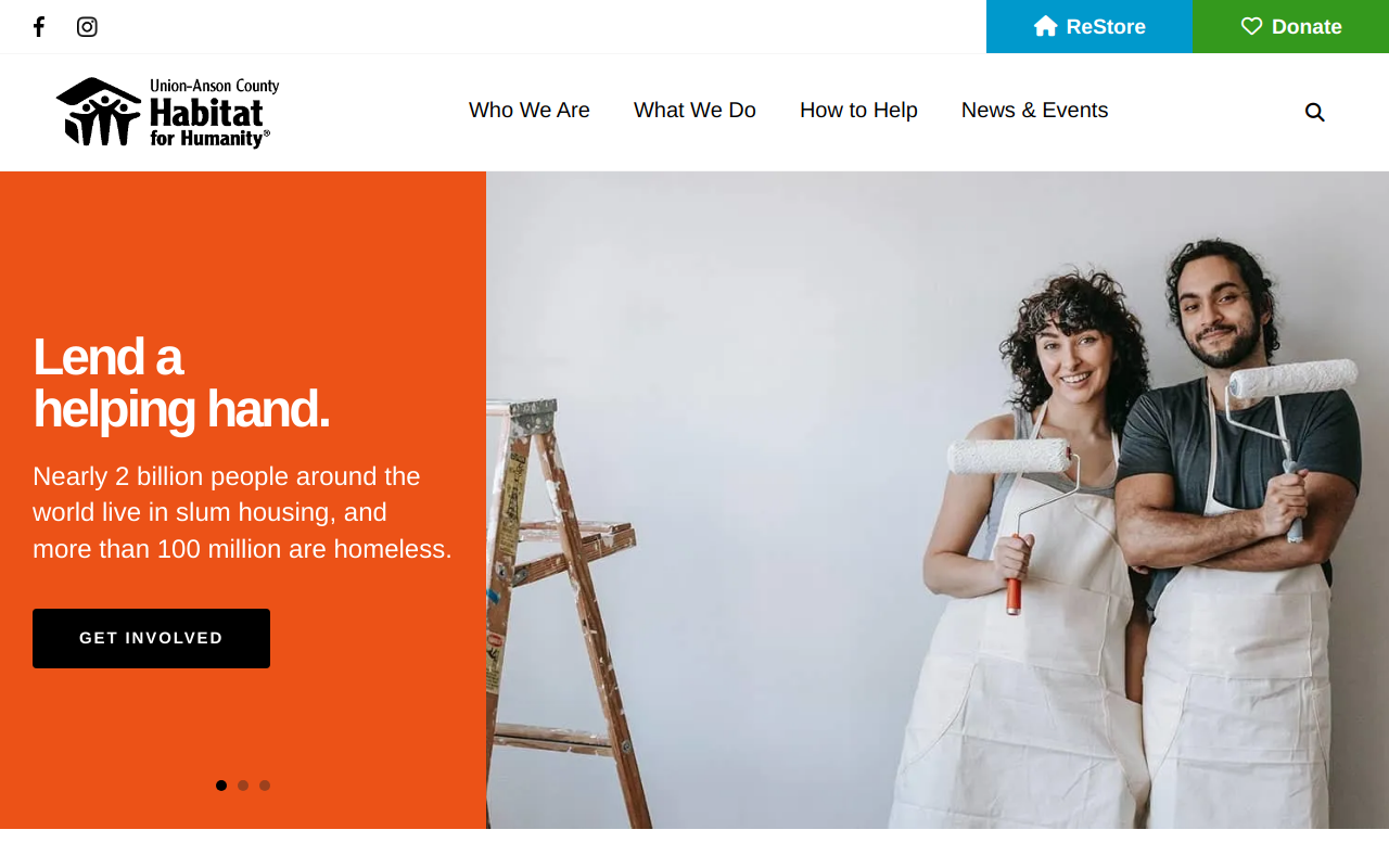 Habitat for Humanity ReStore website preview