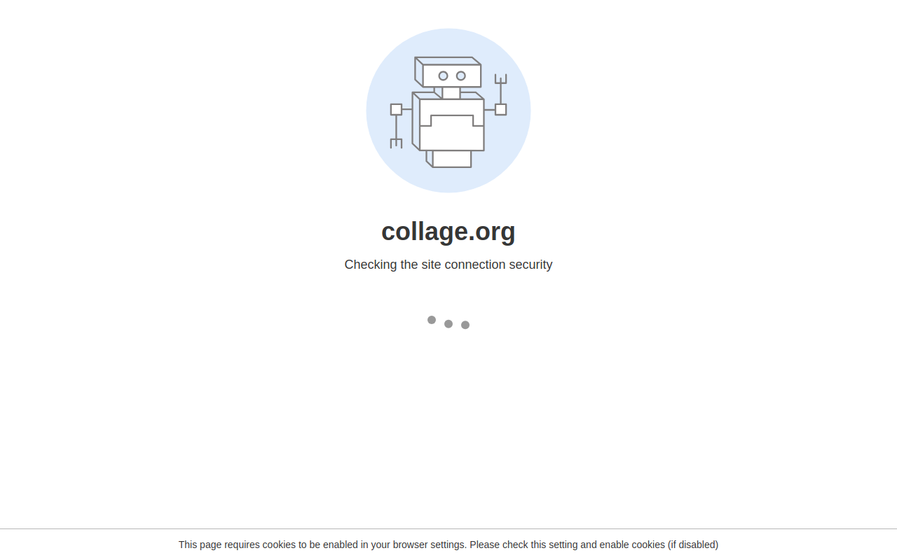 Collage website preview