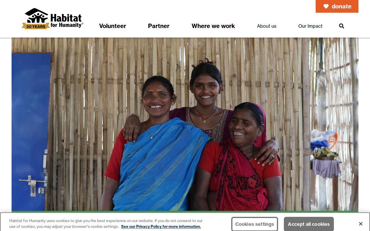 Habitat for Humanity ReStore website preview